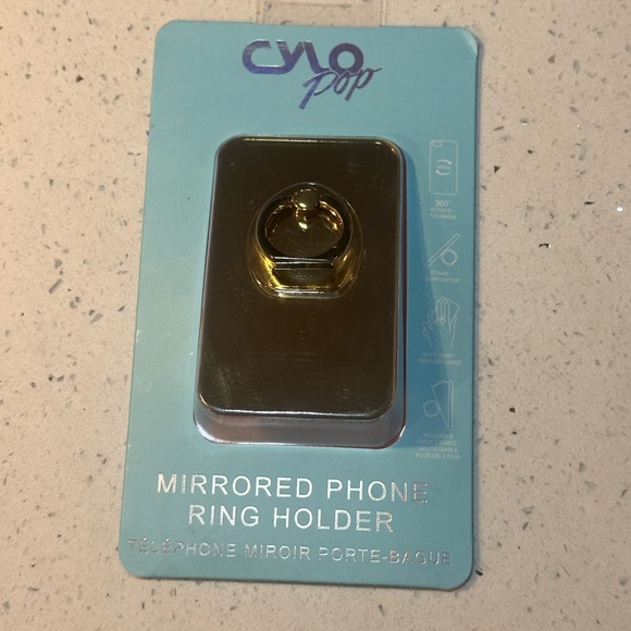 NWT MIRROR PHONE RING STAND by CYLO® - Picture 4 of 11